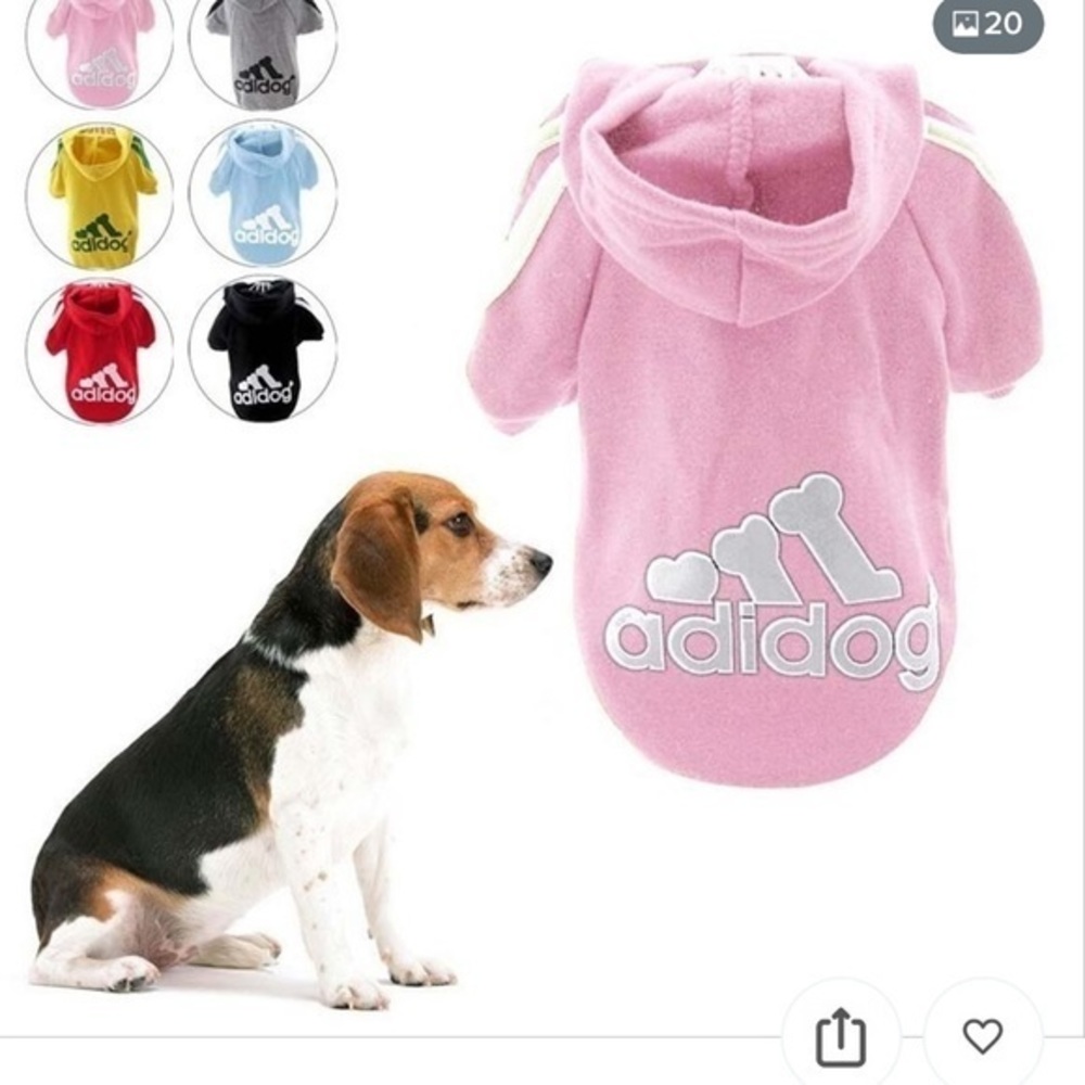 Small Adidog sweater